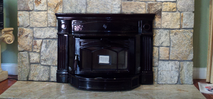 Hampton HI300 Brown Enamel Wood Insert, installed by berkshire hearth and home in brookfield, ct