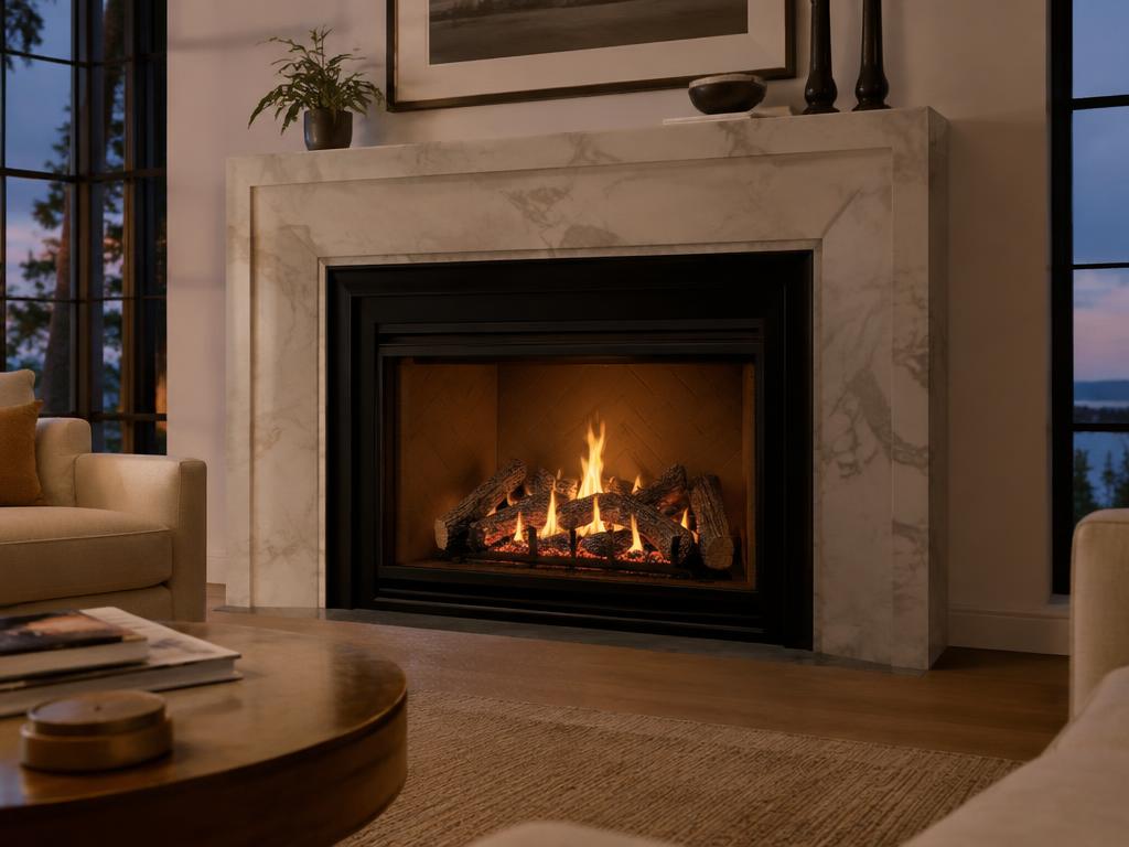 Gas hearth products